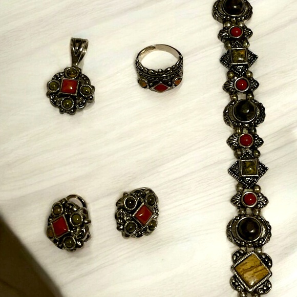 5pc Premier Designs 5 Pc Set VINTAGE! - Picture 2 of 10